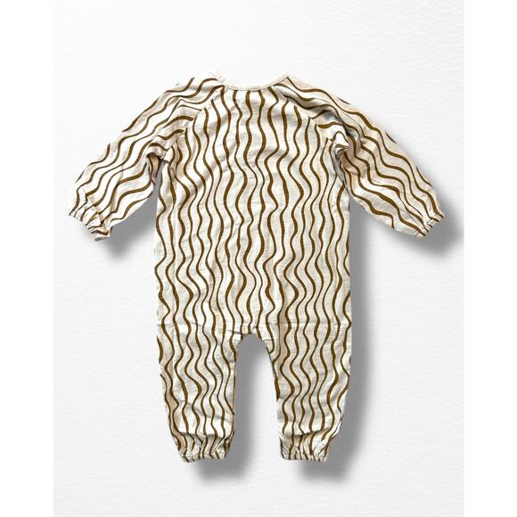 NWT Rylee + Cru Bubble Henley Jumpsuit, Size 2/3 - Picture 4 of 9